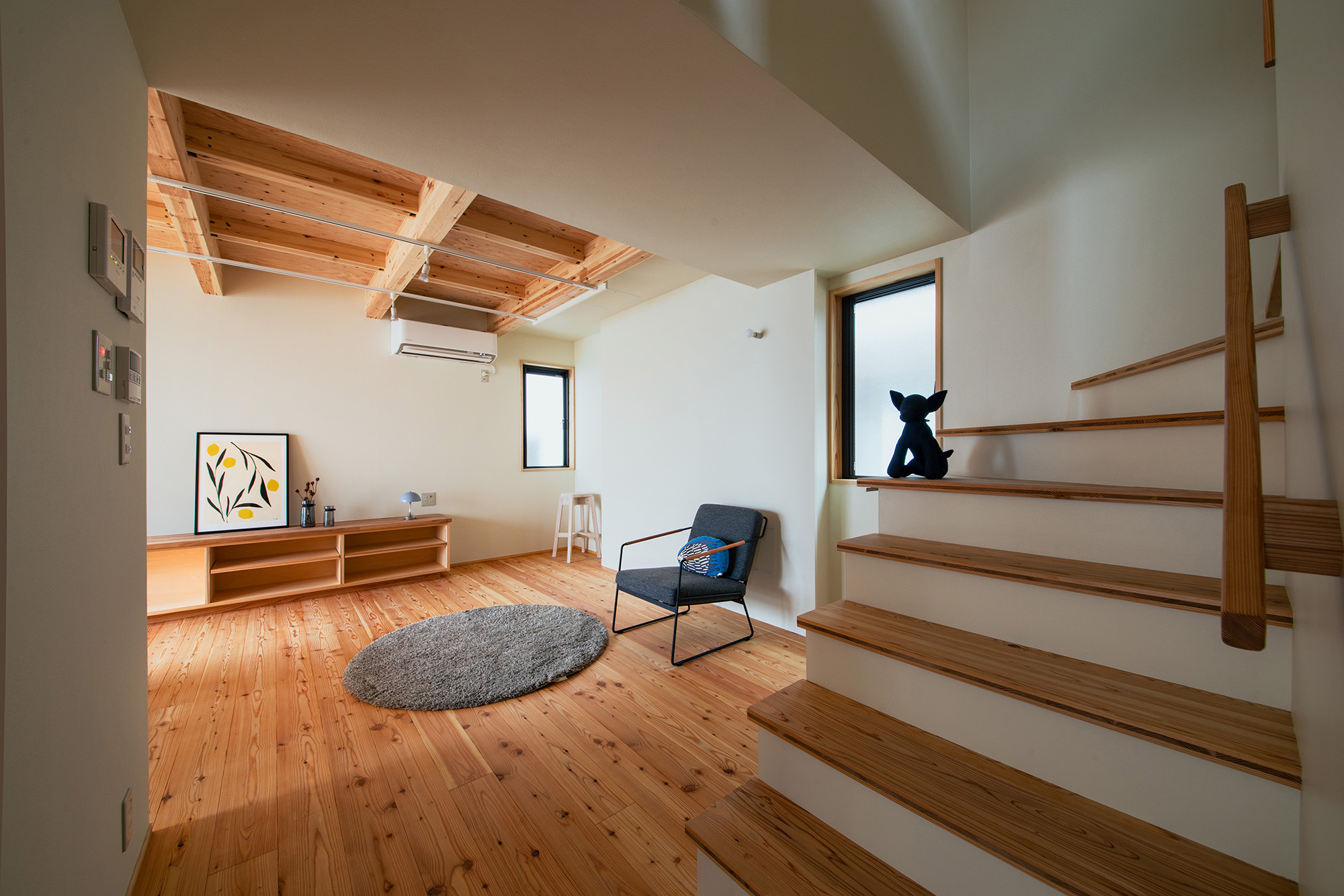 体積と視線でつくる、心地よい大きな暮らし